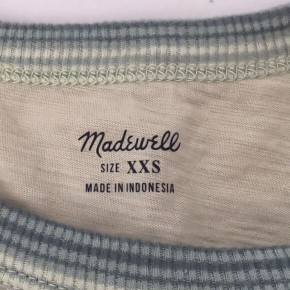 Madewell Green Short Sleeve Shirt NWT - Picture 6 of 7